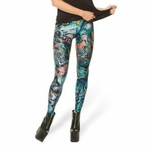 BlackMilk Sketches of a Merman Museum Leggings